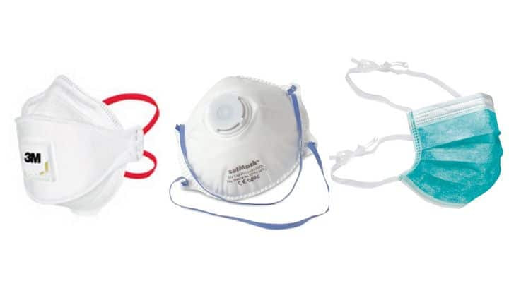 Telemedical tipos de mascarillas